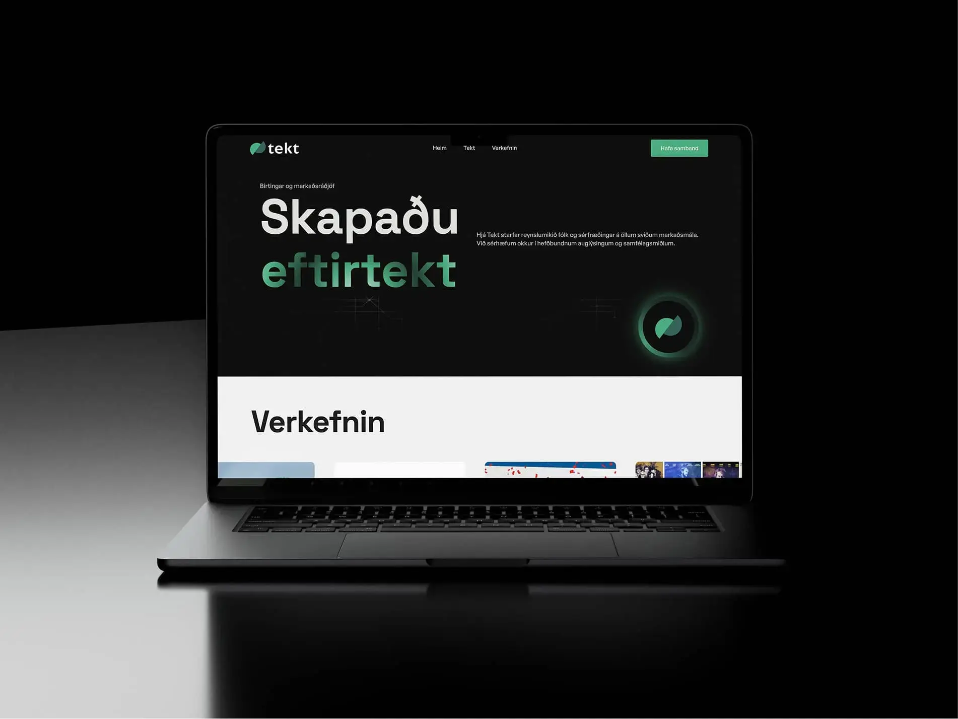 Fyrra verkefni Vefsons